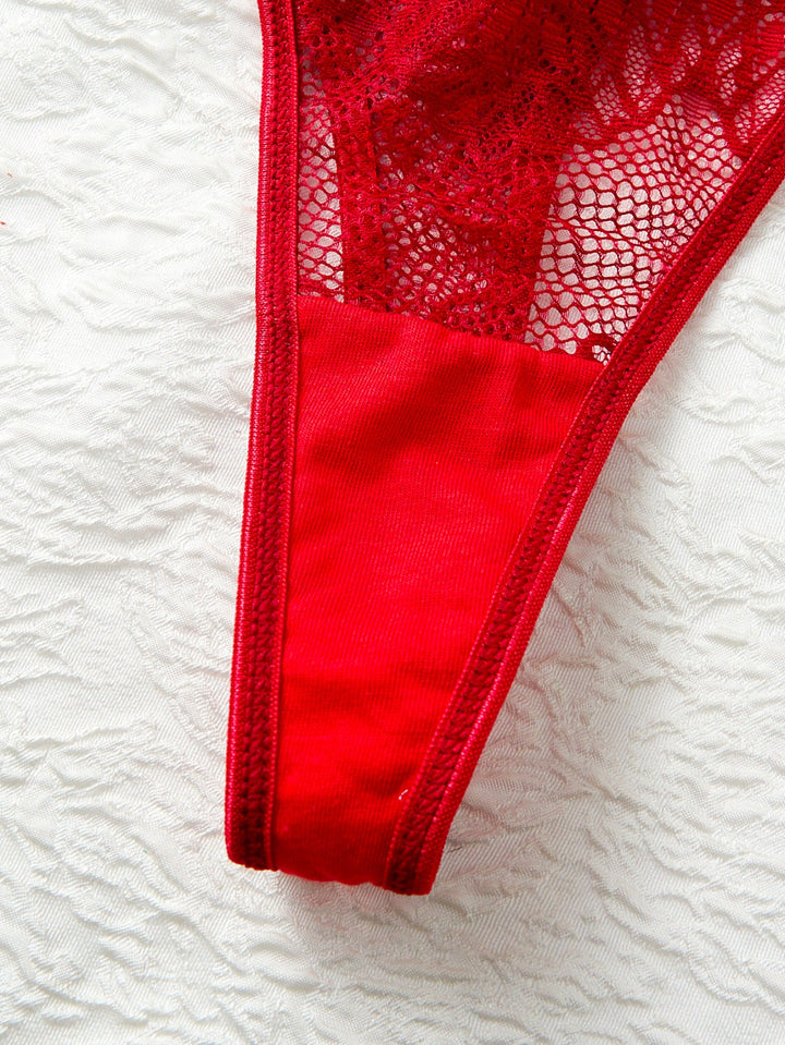 Azaria Floral Lace Bra and Panty Set - Passion HQ