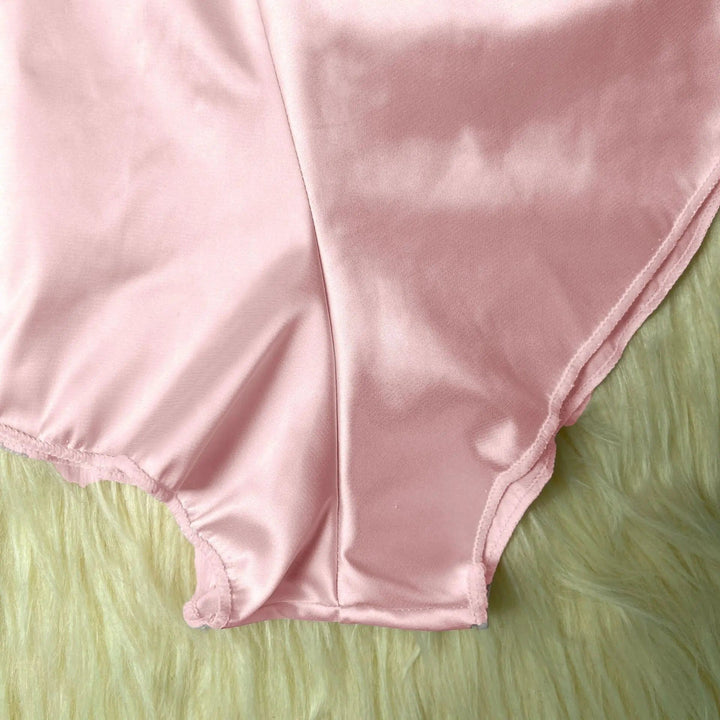 Passion HQ Lingerie Kasey Silk Off Shoulder Top and Short Sleepwear Set
