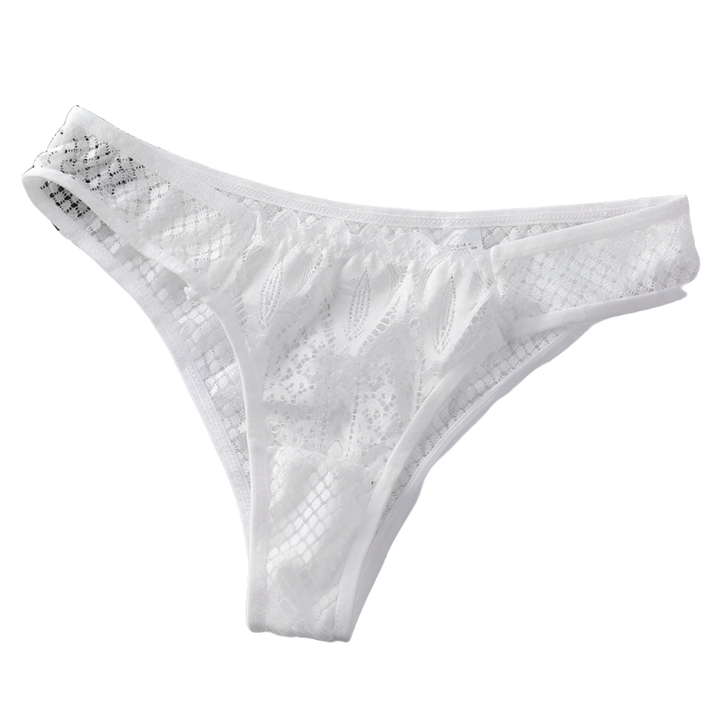 Lorelei Lace Low-Waist Transparent G-String - Passion HQ