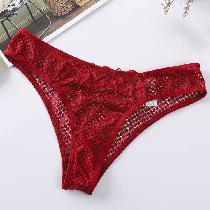 Passion HQ Lingerie Lorelei Lace Low Waist Transparent G String