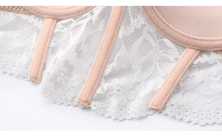 Passion HQ lingerie Azaria Embroidery French Lace Bra and Panty Set