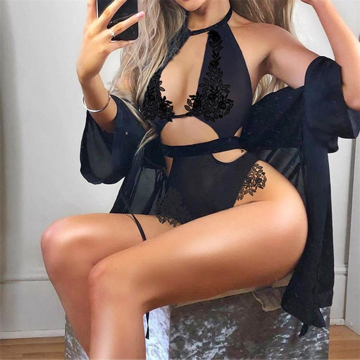 Passion HQ Ladies Sexy Lingerie Sheer Lace Babydoll